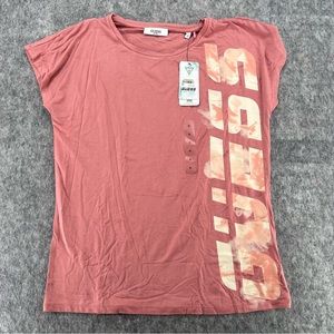 Guess Womens Pink Active Shirt Size M NEW